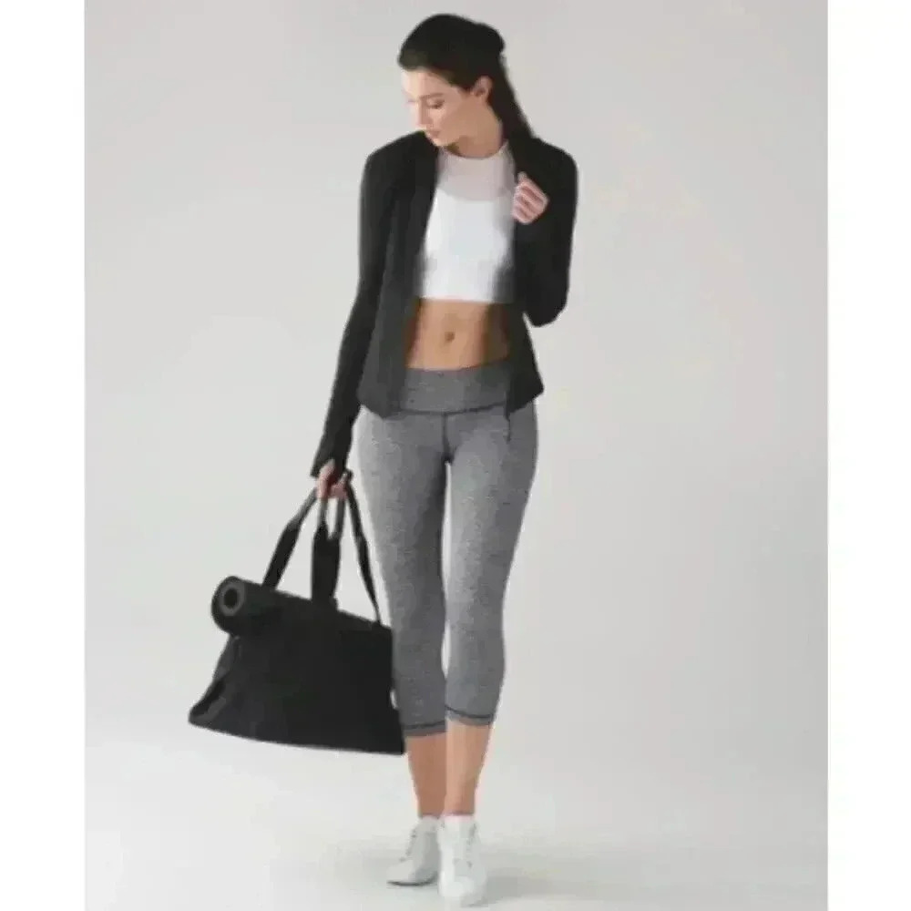 Lululemon Wunder Under Crop III Frozen Fizz‎